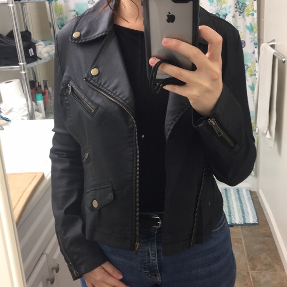 bp Jackets & Blazers - Black Moto Jacket